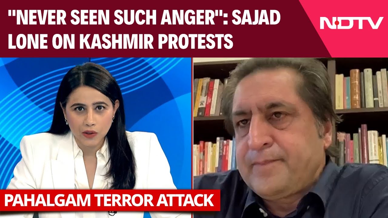 "Never Seen Such Anger...": Sajad Lone On Protests Over Pahalgam Terror Attack
