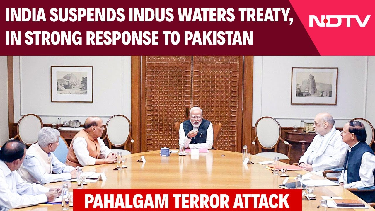 India Suspends Indus Waters Treaty, Shuts Attari Border In Strong Response To Pak