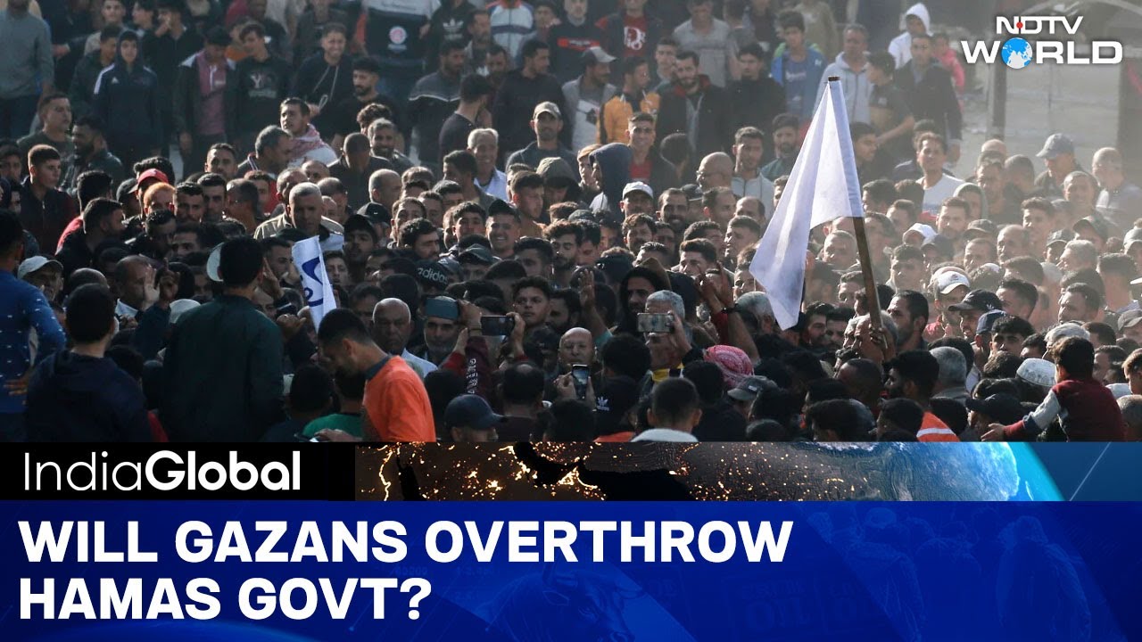 Anti-Hamas Protests Grow Amid Stalled Israel-Hamas Ceasefire Talks