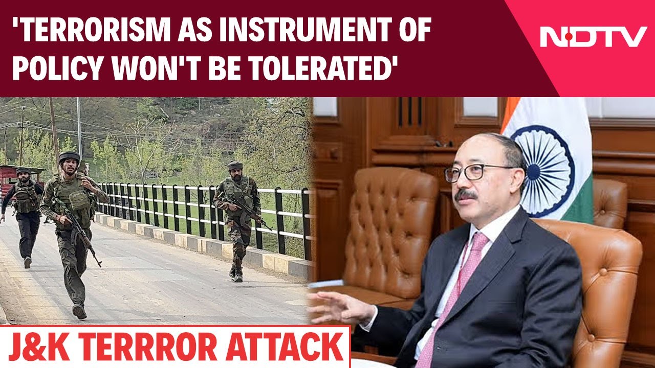 'Terrorism As Instrument Of Policy Won't Be Tolerated'