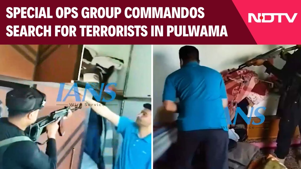 Pahalgam Attack Updates | Special Ops Group Commandos Search For Terrorists In Pulwama