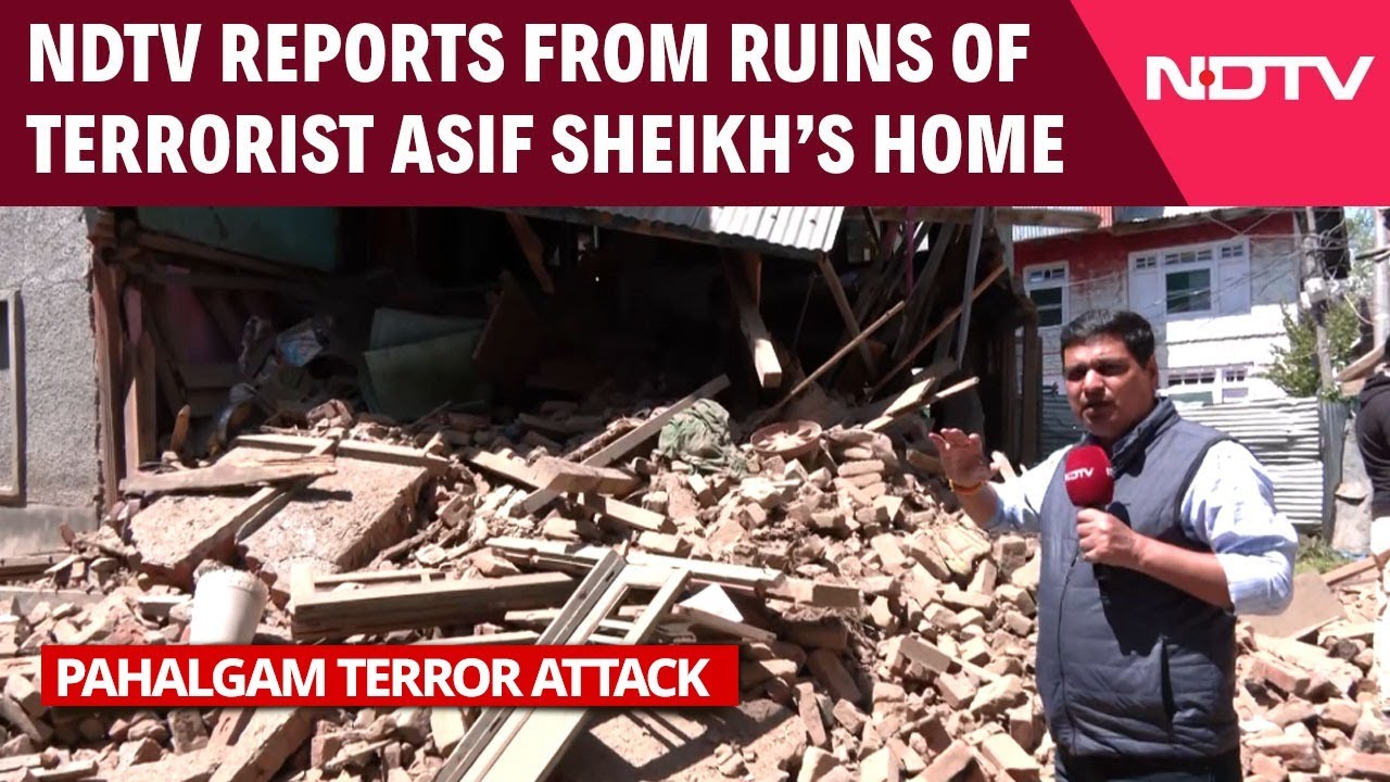 Kashmir Terror Update | House Of Terrorist, Involved In Pahalgam Terror Attack, Destroyed In Blast