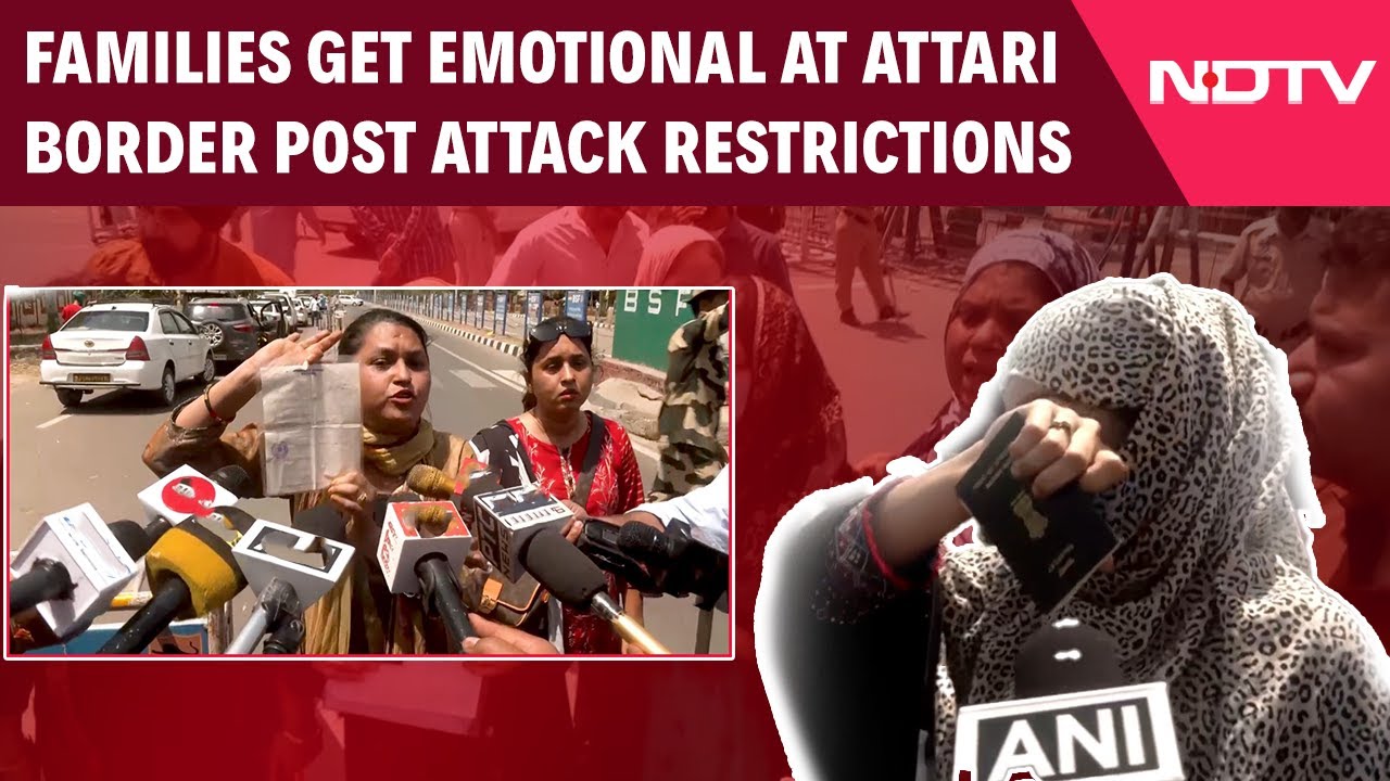 Indian Women Married To Pakistanis Get Emotional At Attari Wagah Border