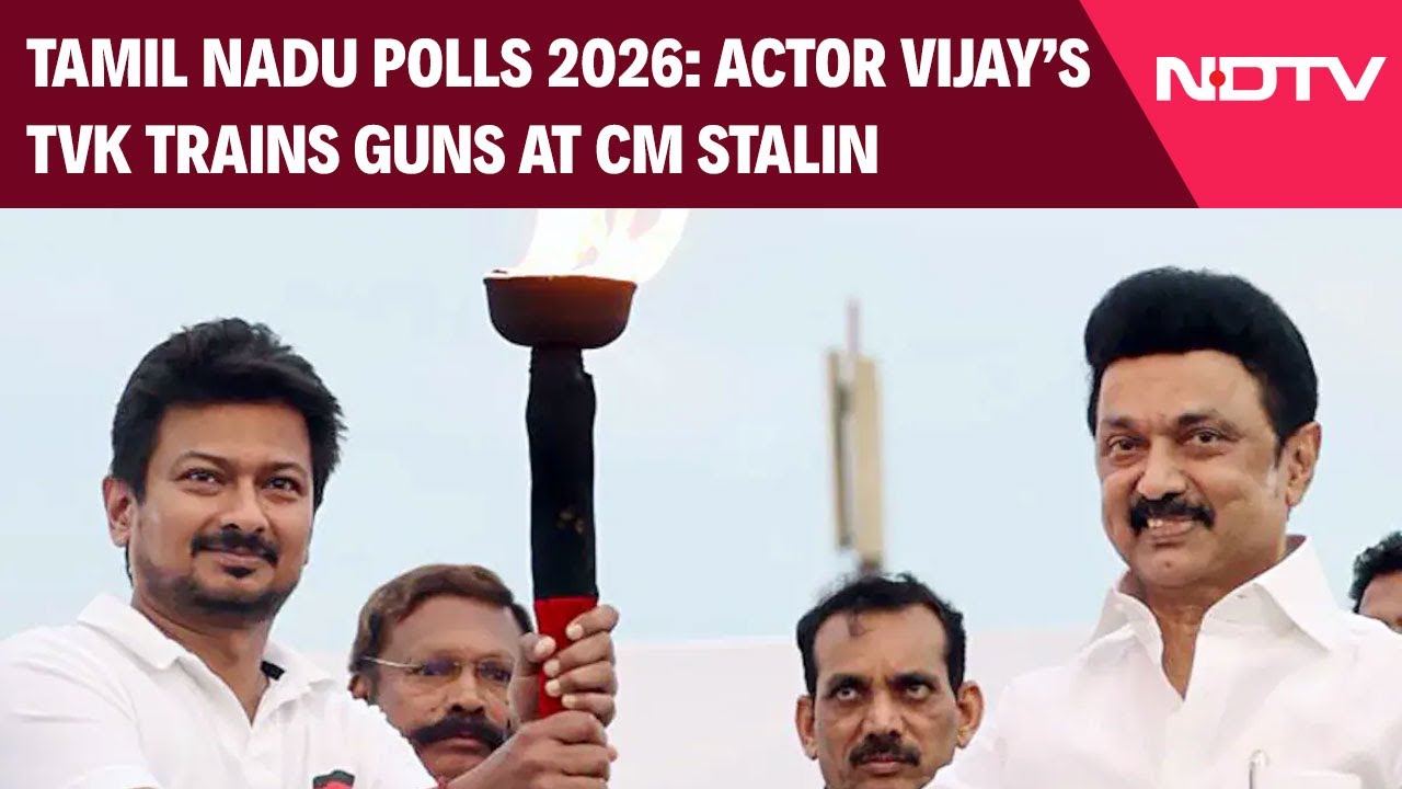 Video: Actor Vijay's Poll Challenge To MK Stalin's DMK