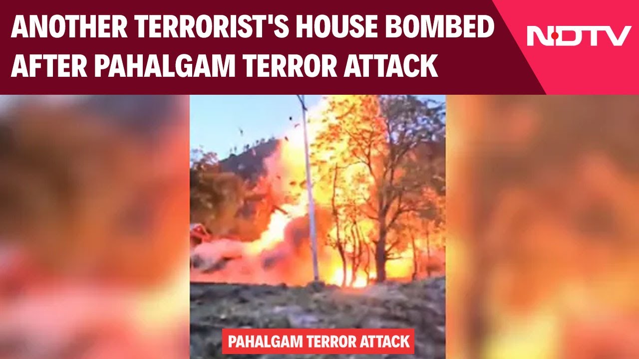 Pahalgam Terror Attack | Another Terrorist's House Bombed In Crackdown After Pahalgam Terror Attack