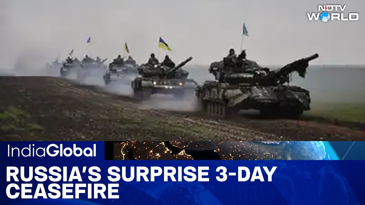 Putin Announces Three-Day Ceasefire To Mark 80 Years Since WW2 Victory