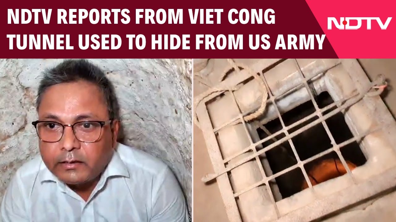 Inside The Vietnam Tunnels Used By Viet Cong During Vietnam War