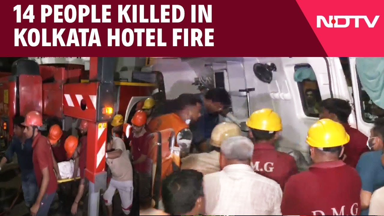 Video : 14 Killed As Fire Breaks Out At Kolkata Hotel, Special Probe Team Formed