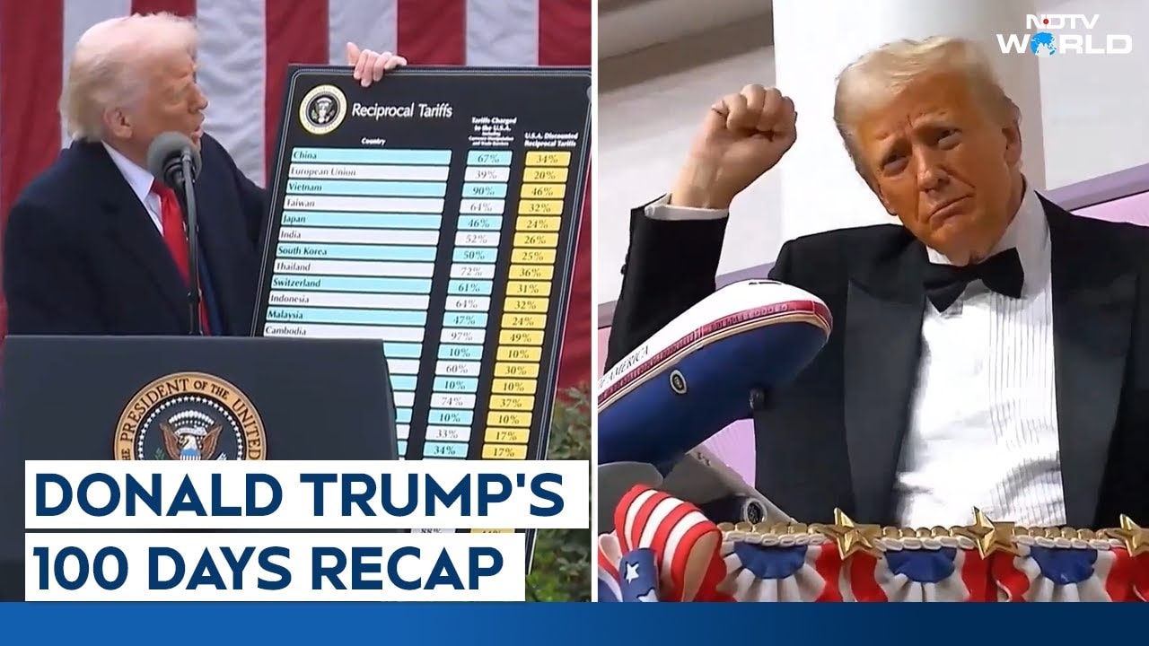 Donald Trump Latest News | Spat With Zelensky To Middle-Eat 'Riviera': Trump 2.0 100 Days Recap