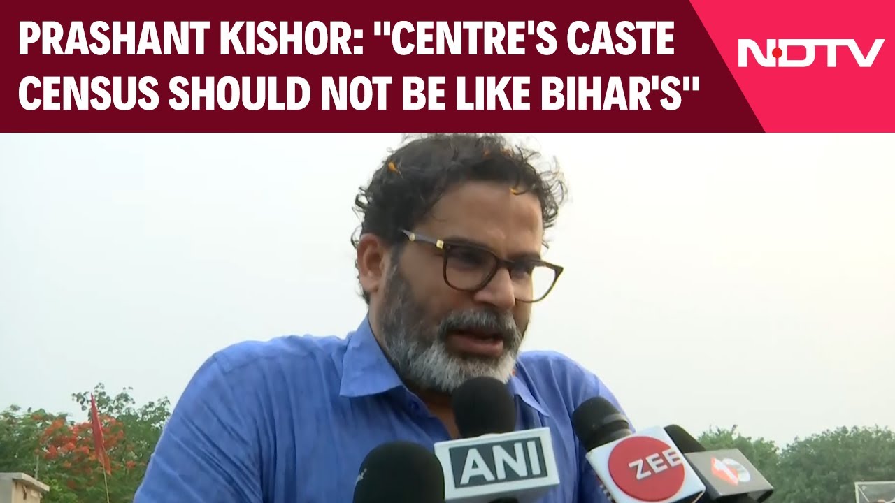 Does Prashant Kishor Support Centre's Caste Census Plan?