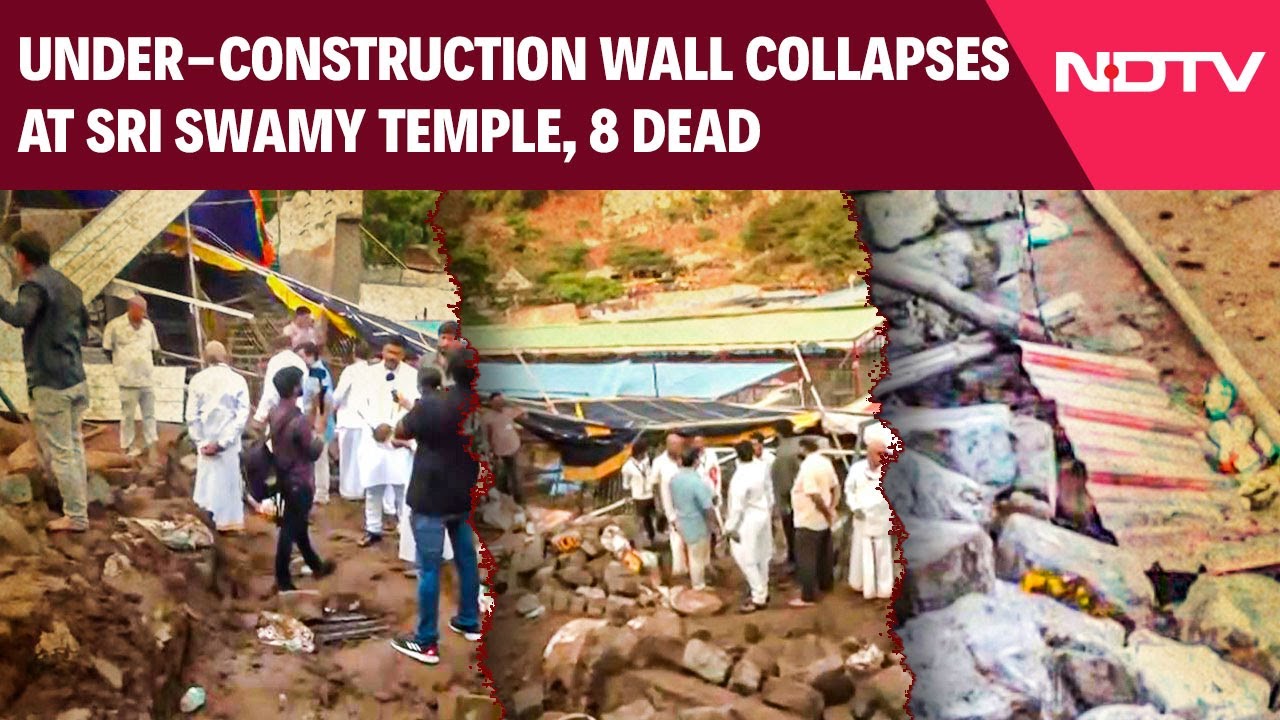 8 Killed After 20-foot-long Structure Collapsed At Sri Swamy Temple In Vishakhapatnam