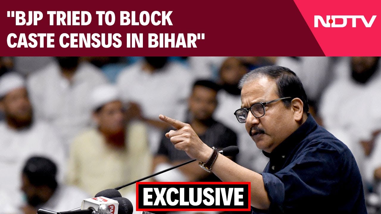 "BJP Tried To Block Caste Census In Bihar": Manoj Jha