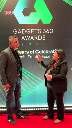 Gadgets 360 Awards 2025: Aamir Hasan from LG Electronics on Winning The Best Smart TV Award