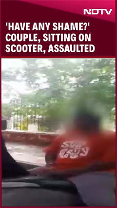 Bengaluru: Couple, Sitting On Scooter In Bengaluru, Assaulted: 'Have Any Shame?'