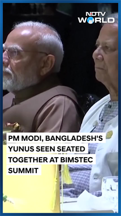 BIMSTEC Summit | PM Modi, Bangladesh's Yunus Seen Seated Together At Official Dinner In Thailand