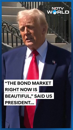 Trump Says Bond Market Is Beautiful As He Hits A Pause On Tariffs