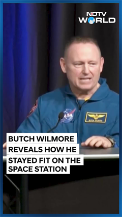 Butch Wilmore On How He Managed To Stay Fit On The Space Station: "Never Missed A Workout" Butch Wilmore On How He Managed To Stay Fit On The Space Station: "Never Missed A Workout"