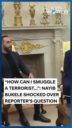 Trump Bukele Meet | "Preposterous", Says Bukele Over Question On Abrego Garcia's Return To US