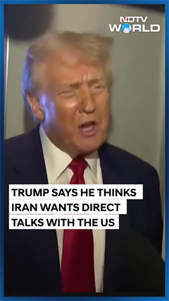 Trump Says Iran’s 'Vulnerable', Claims Iran Wants To Have Direct Talks With US