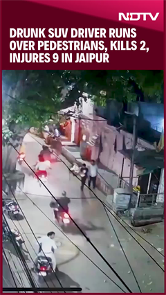 Jaipur Hit & Run | Drunk Driver Mows Down Pedestrians, Kills & Injures 9