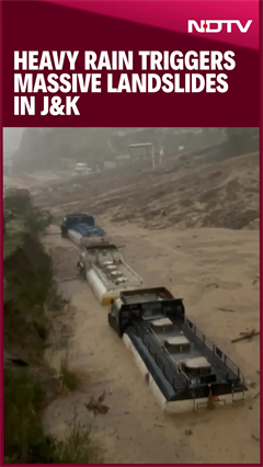 3 Dead As Heavy Rain Triggers Landslides In Jammu & Kashmir