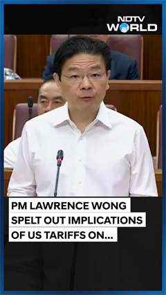 Singapore PM Lawrence Wong Explains The Impact of US Tariffs On His Nation