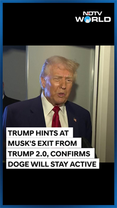 Trump Hints At Elon Musk's Potential Exit From DOGE, What Trump Said