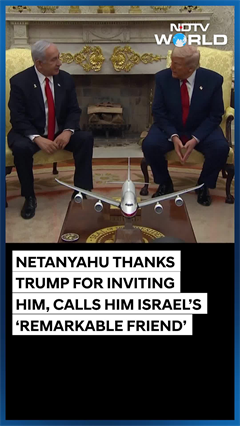 Netanyahu Thanks Trump For White House Invite, Hails US-Israel's Friendship
