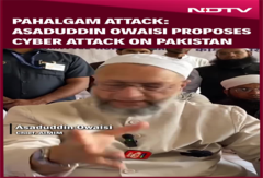 Pahalgam Terror Attack: Assaduddin Owaisi Proposes Cyber Attack On Pakistan Pahalgam Terror Attack: Assaduddin Owaisi Proposes Cyber Attack On Pakistan