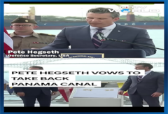 US Defense Secretary Pete Hegseth Vows To Take Back Panama Canal From “China's Influence” US Defense Secretary Pete Hegseth Vows To Take Back Panama Canal From “China's Influence”