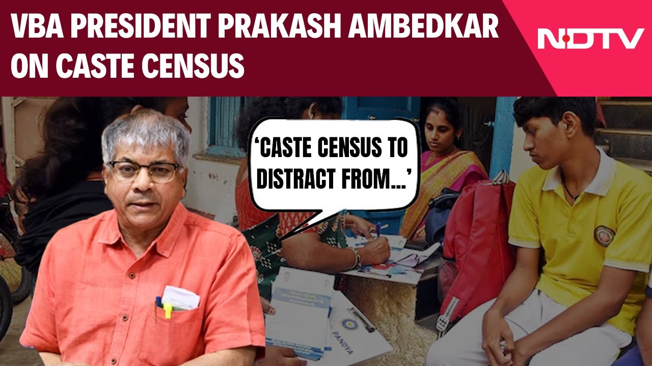 VBA President Prakash Ambedkar On Caste Census Decision: 'Centre Using Caste Census..."