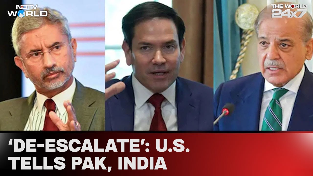 Video : US Secretary Of State Marco Rubio Dials Jaishankar, Pak PM