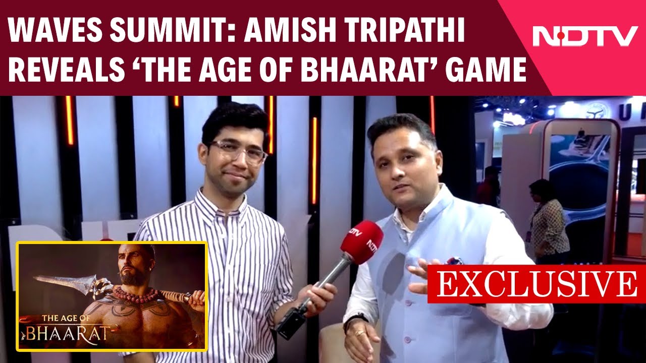 Video : Amish Tripathi Reveals 'Age of Bhaarat' Game Ft. Amitabh Bachchan's Voice