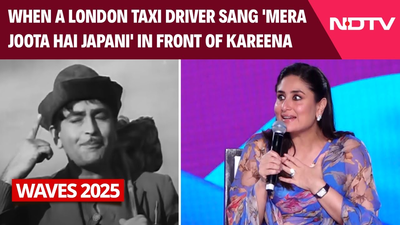 Kareena Kapoor Shares A Heartwarming Story of A London Taxi Driver Singing 'Mera Joota Hai Japani'