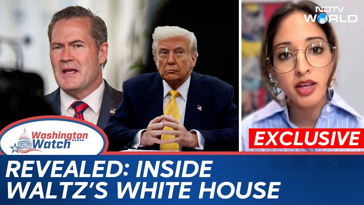 Video : Trump Fires Mike Waltz Amid Signalgate Scandal | Signalgate Or Infighting: What Led To Waltz's Exit