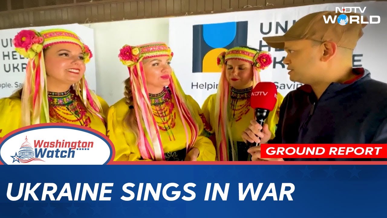 Video : Ukraine Sings In War To Tackle War Trauma | Ukrainian Band VODA Speaks To NDTV