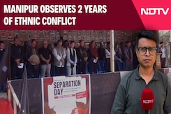 Manipur Observes 2 Years Of Ethnic Conflict Through Shutdown, Public Meets And Tightened Security Manipur Observes 2 Years Of Ethnic Conflict Through Shutdown, Public Meets And Tightened Security