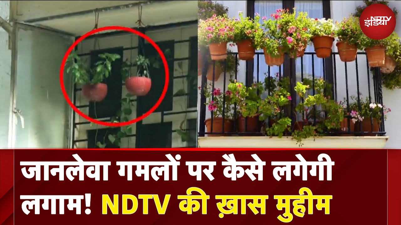 जानलेवा गमलों पर कैसे लगेगी लगाम! NDTV की ख़ास मुहीम