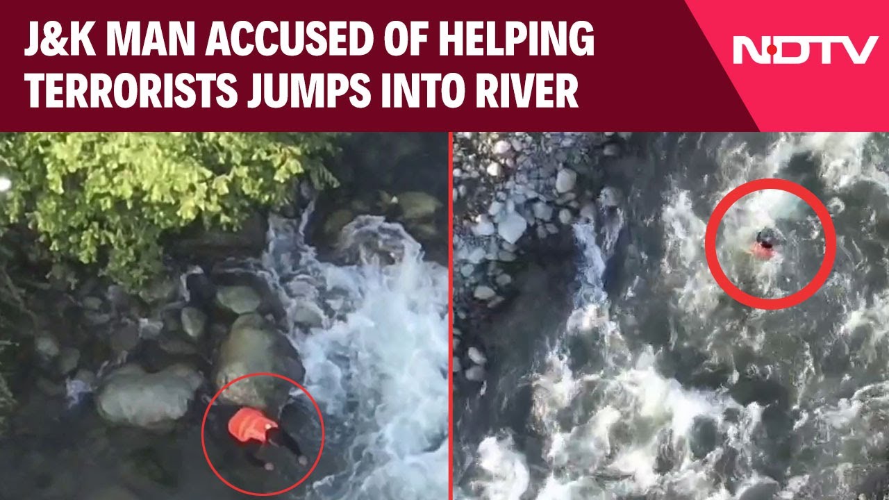 J&K News | Man Alleged To Have Helped Terrorists In J&K Jumps Into River, Drowns