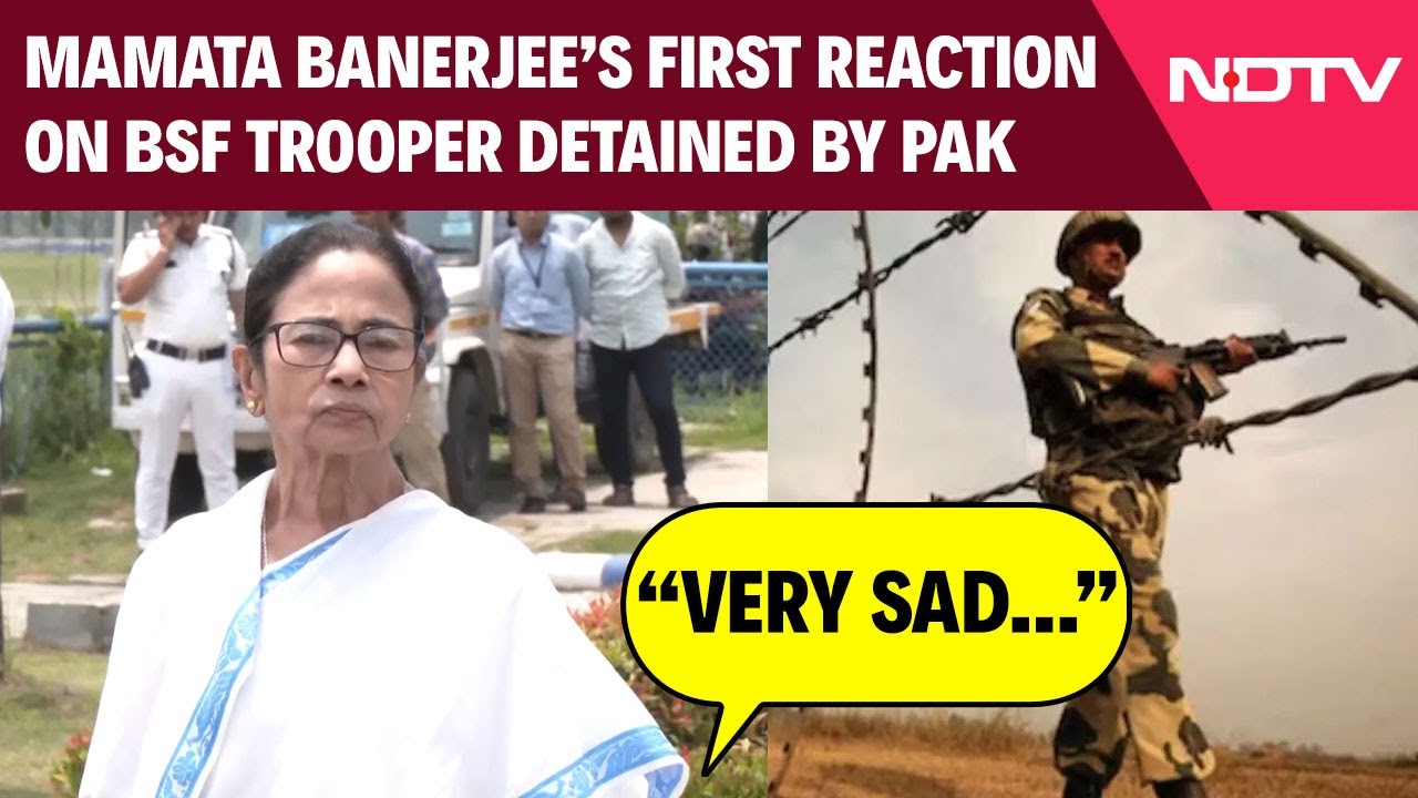 Mamata Banerjee's First Reaction On BSF Trooper Detained By Pak Rangers