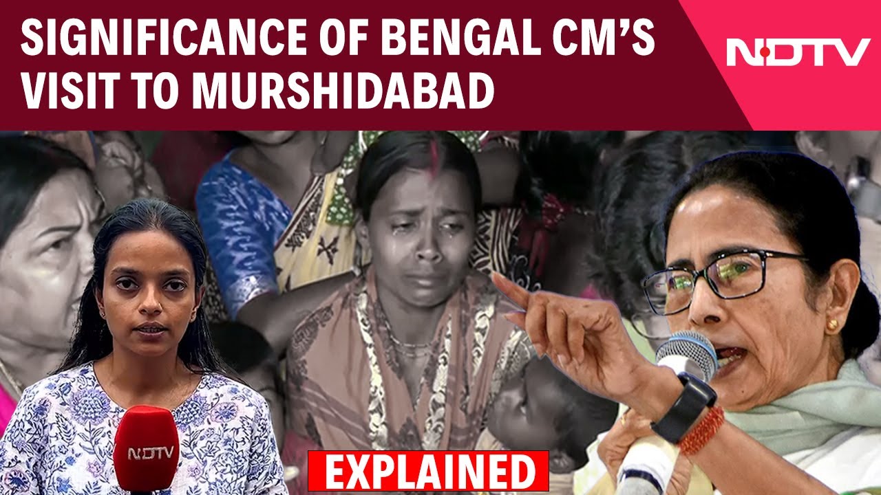 Video : West Bengal CM Mamata Banerjee Visits Violence-Hit Murshidabad