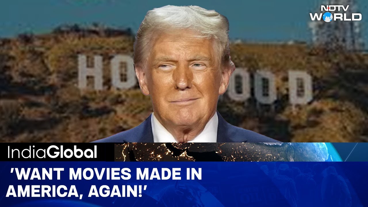 Trump Announces 100% Tariffs On All Foreign Films | Trump Fresh Hollywood Tariffs