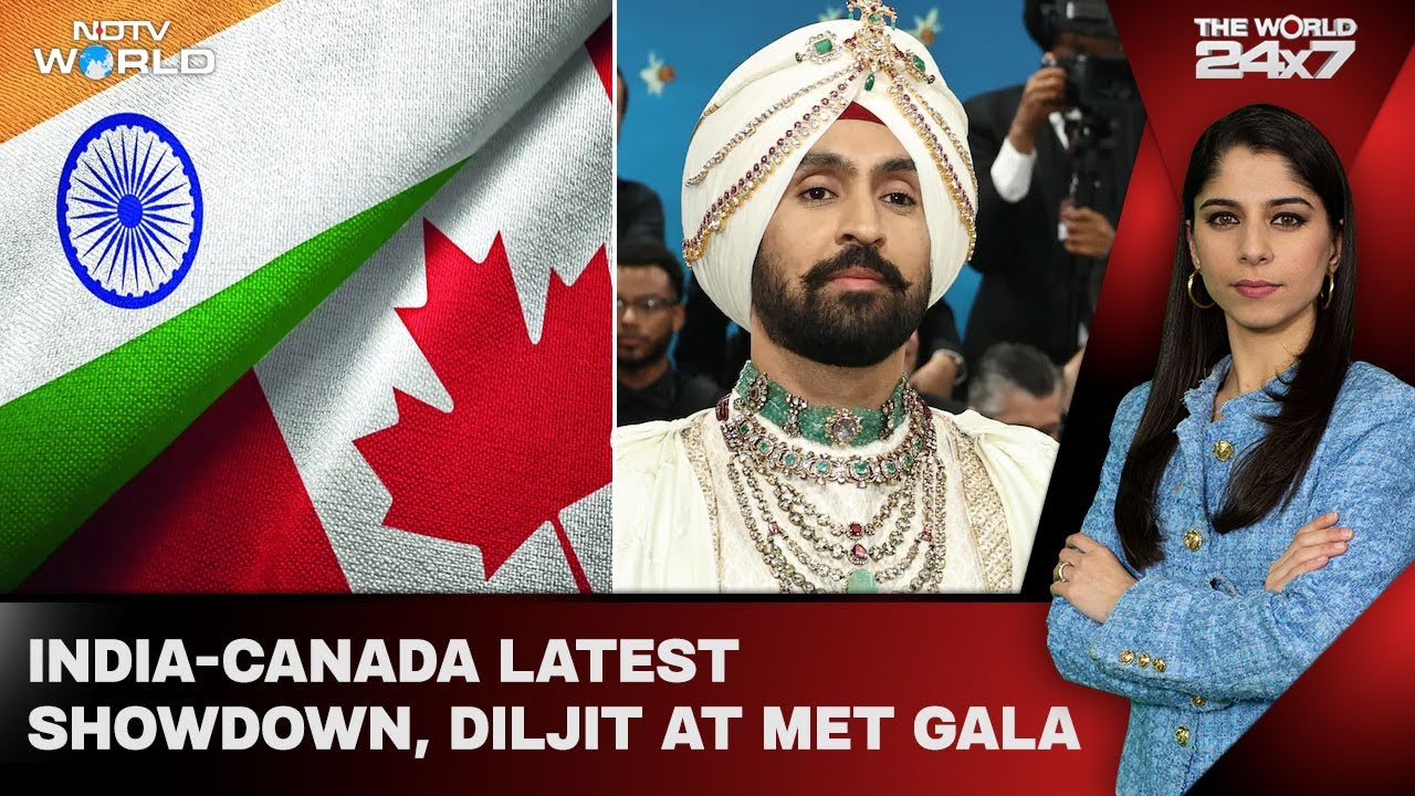 Video : India Protests 'Threatening Imagery' At Canada Parade, Diljit Brings Punjab To Met Gala