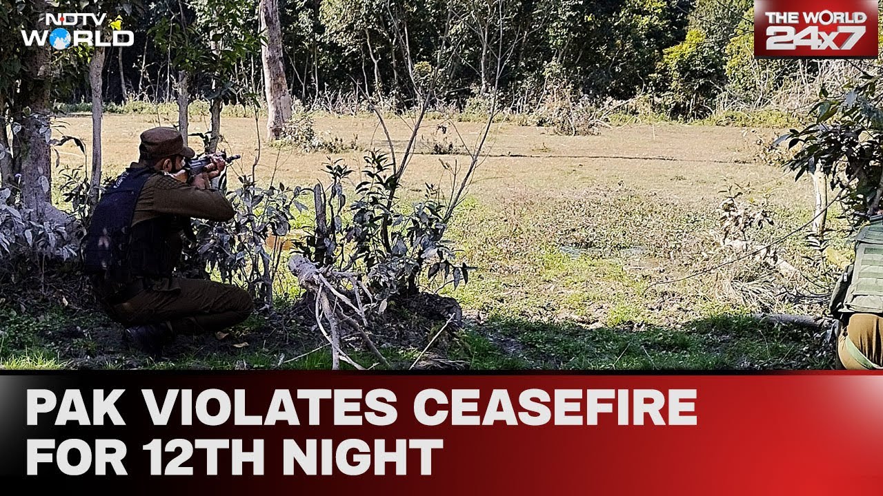 Video: Pak Ceasefire Violantion | 12th Night Of Ceasefire Violations By Pakistan, Firing In Jammu Sectors