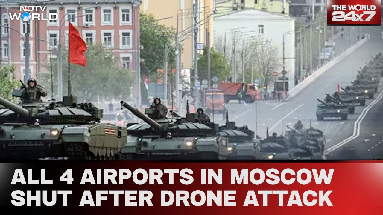 Video: Russia News | All 4 Airports In Moscow Shut After Drone Attack