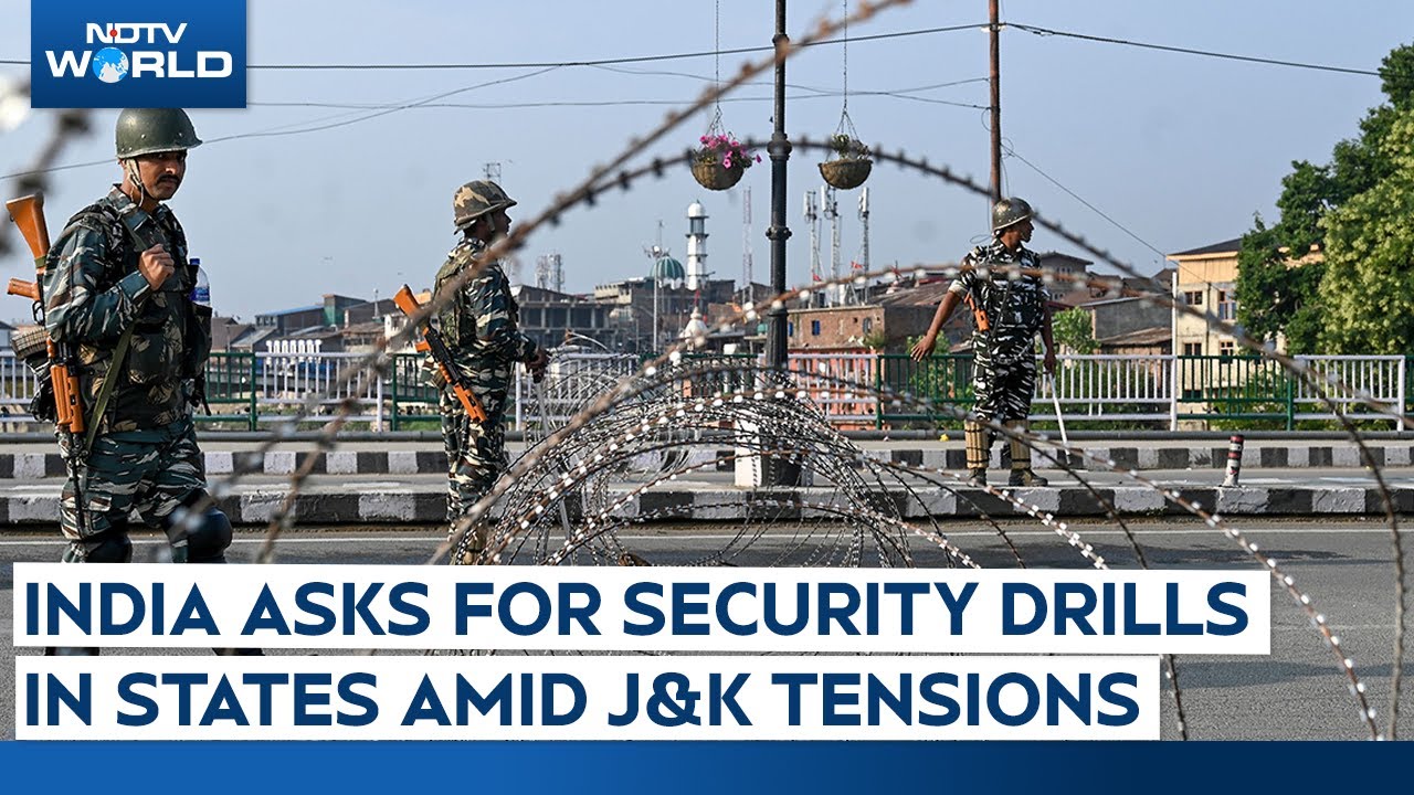 Civil Defence Drills | Centre Asks For Security Drills In States Amid J&K Tensions, First Since 1971