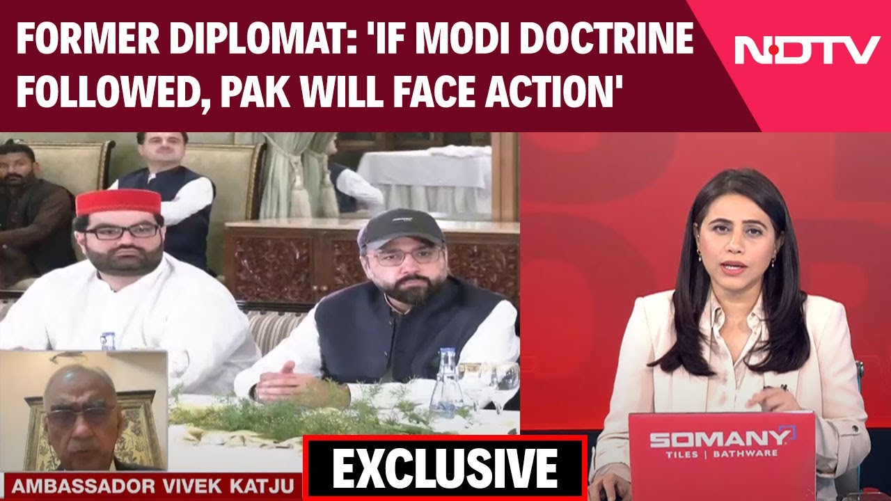 India Pakistan Tension | 'If Modi Doctrine Followed, Pakistan Will Face Action': Former Diplomat Vivek Katju India Pakistan Tension | 'If Modi Doctrine Followed, Pakistan Will Face Action': Former Diplomat Vivek Katju