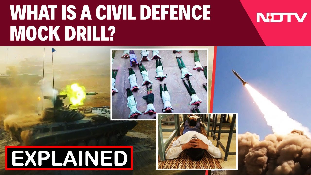 Defence Mock Drill | What Is A Civil Defence Mock Drill And What To Expect Today