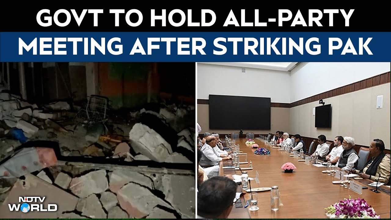 Operation Sindoor Updates | Govt To Hold All-Party Meeting After Striking Pak Terror Bases: Sources