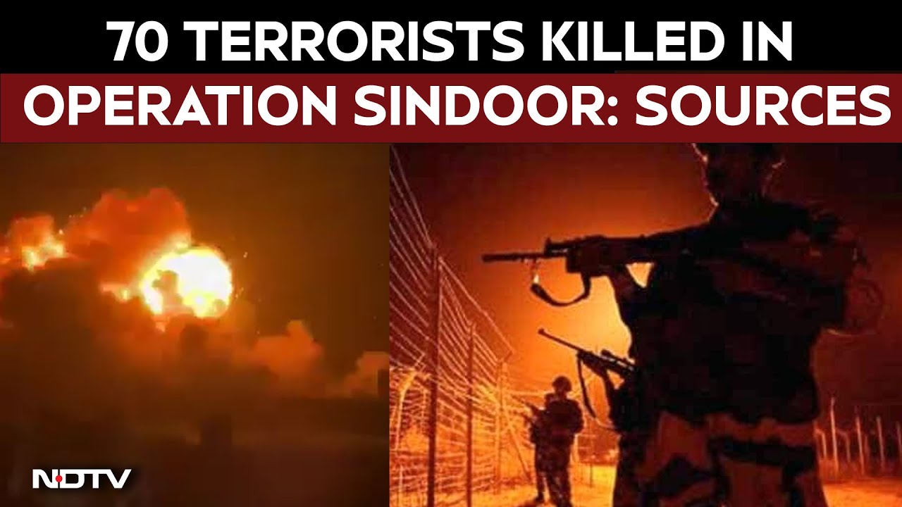 Video : 70 Terrorists Killed In Operation Sindoor At Terror Camps In Pakistan: Sources